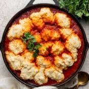 The best recipe for meatballs and dumplings.