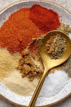 An easy tutorial on how to make homemade taco seasoning.