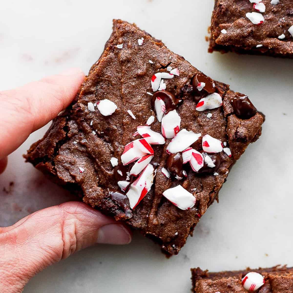 Peppermint Mocha Brownies - The Wooden Skillet