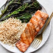 The best recipe for grilled salmon.