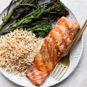 The best recipe for grilled salmon.