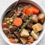 The best crockpot venison stew recipe.