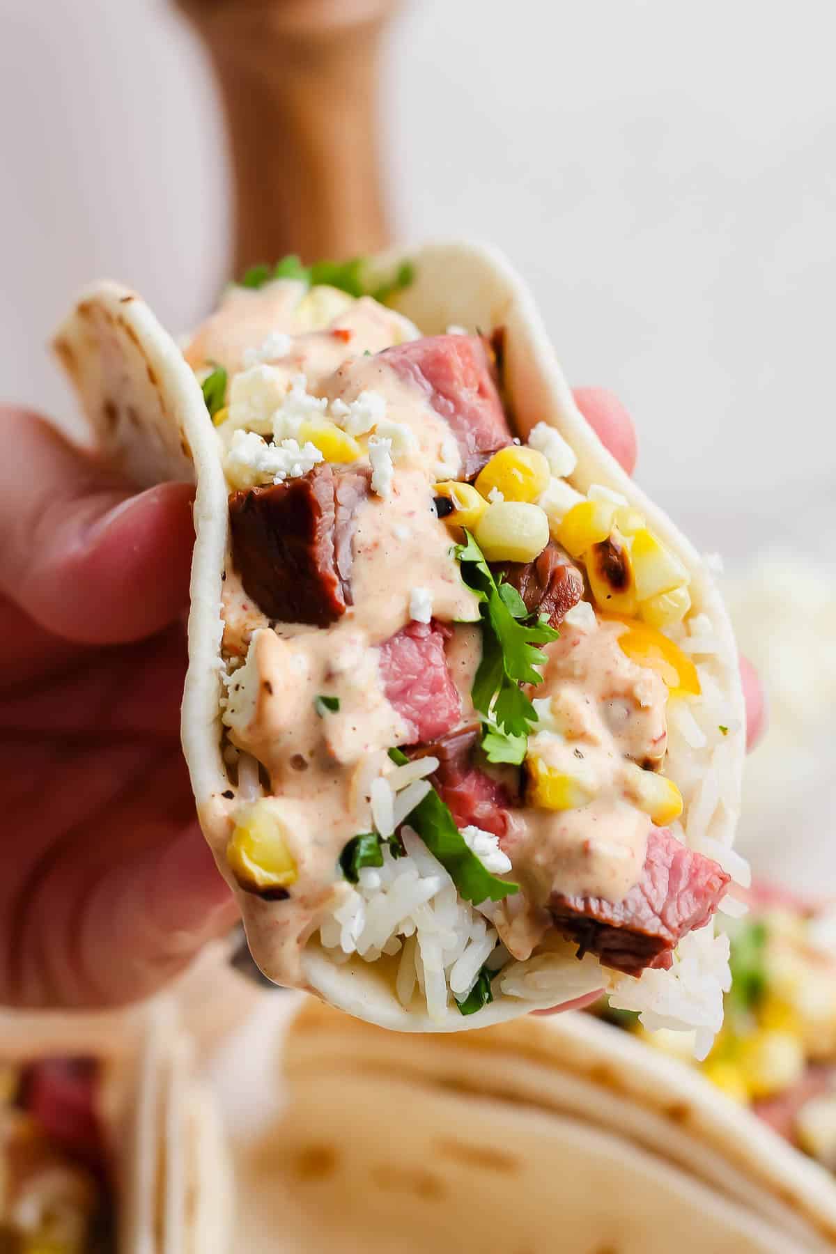 The best recipe for grilled steak tacos.
