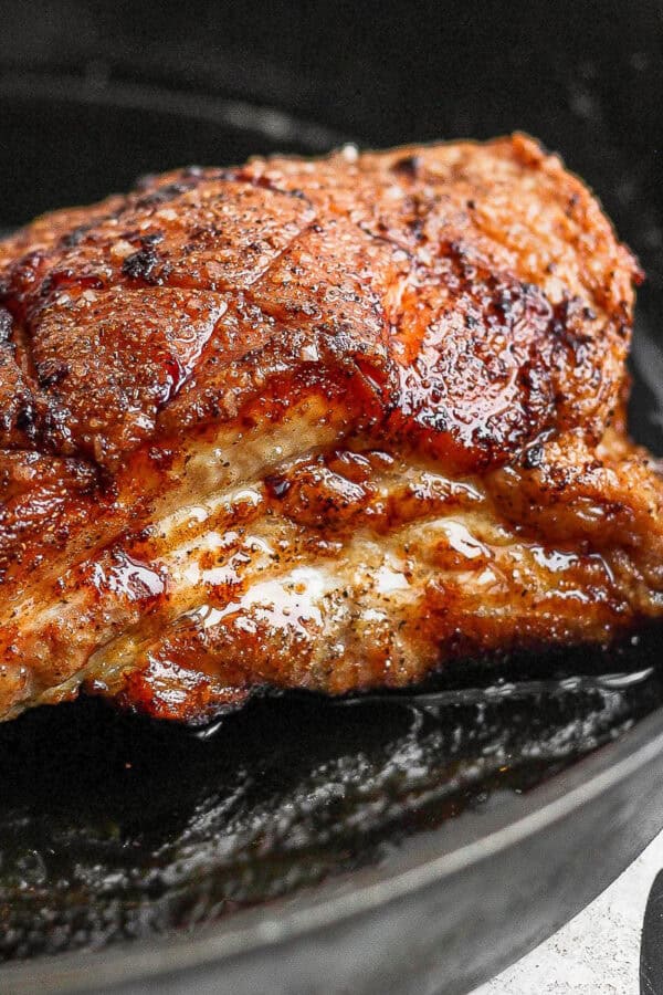 The best way to make pork belly in the oven.