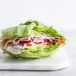 The best recipe for a lettuce sandwich.