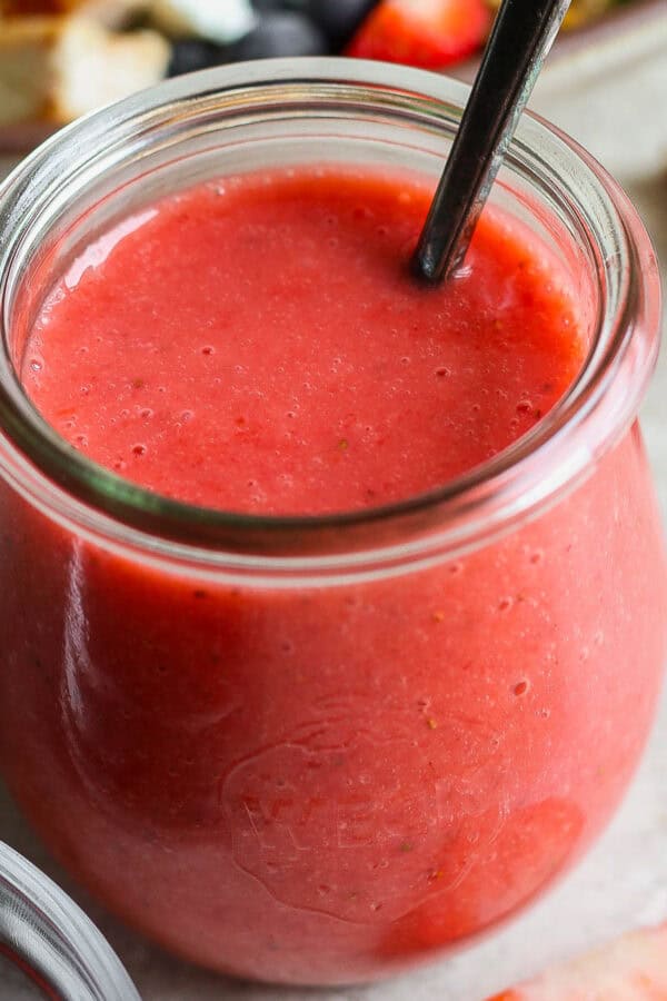 The best recipe for a strawberry vinaigrette.