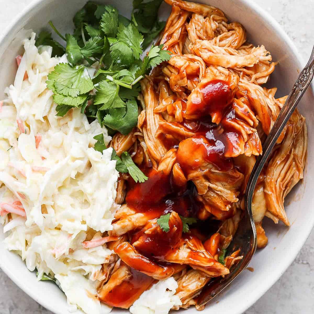 The best recipe for crock pot bbq chicken.