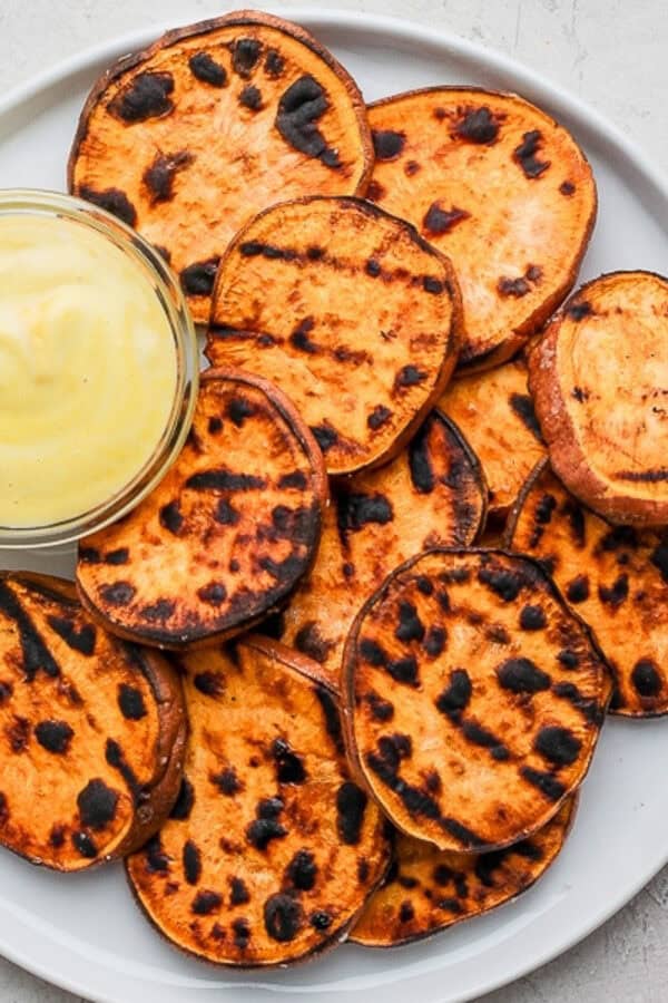 The best recipe for easy grilled sweet potatoes.