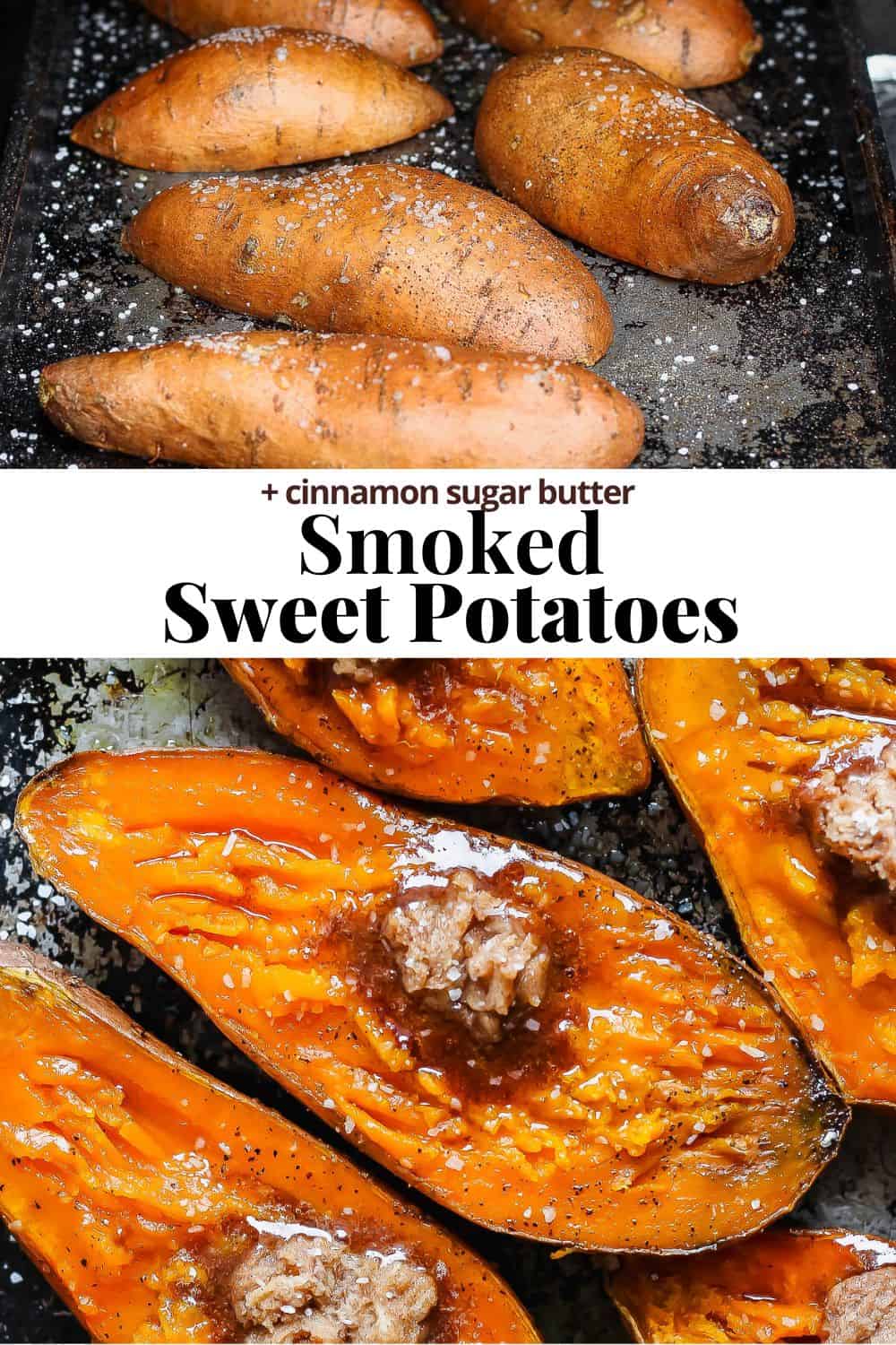 Smoked Sweet Potatoes - The Wooden Skillet