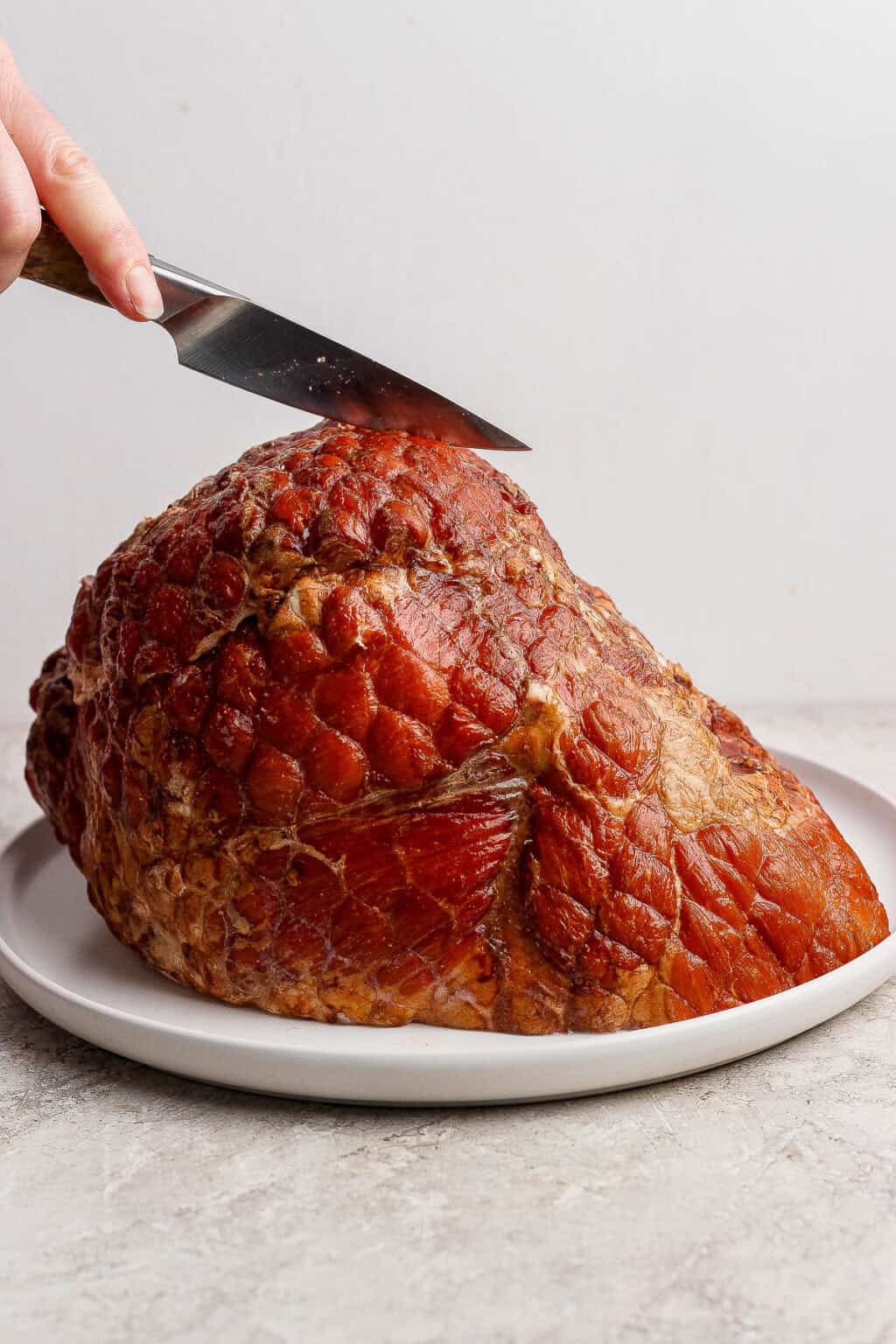 Ham Injection Orange Glazed Ham (+ optional ham injection) - The Wooden Skillet
